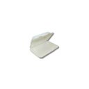 Papírdoboz ételes 22,86 x 15,24 x 8,12 cm komposztálható cukornád 125 db/csomag natúr