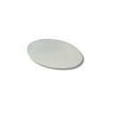 Papírtányér ovális 25,4  x 19,05 cm komposztálható cukornád 125 db/csomag natúr