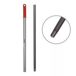 Felmosónyél mop fém 22x130 cm menetes_KP23550-131-R_piros Nyelek Selmop