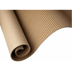 Hullámkarton 1m x 25m tekercses 2 rétegű barna Leszakítóhenger Bluering