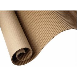 Hullámkarton 1m x 25m tekercses 2 rétegű barna Leszakítóhenger Bluering