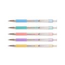 Golyóstoll 0,7mm, pasztell rózsaszín test, Zebra F-301, írásszín kék