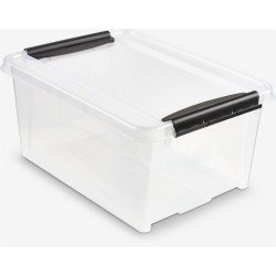 Tároló doboz műanyag 14 liter csatos átlátszó Probox Doboz Egyéb