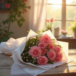 Kalapcsomagoló papír íves, selyem papír 60 x 80cm 10 kg/csomag Bluering® Csomagolópapír Bluering