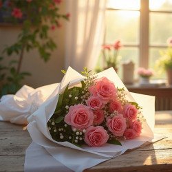 Kalapcsomagoló papír íves, selyem papír 60 x 80cm 10 kg/csomag Bluering® Csomagolópapír Bluering