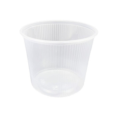 Elviteles doboz - Imbisz tál Hagner 400 ml natúr kerek alj 50 db/csomag