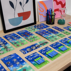 Gombelem LR44 1,5V Bluering® Elem, akkumulátor, töltő Bluering