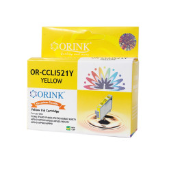 Canon CLI521 tintapatron yellow ORINK Tintapatron kompatibilis Orink