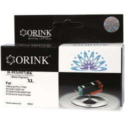 Utángyártott Hp 953XL/L0S70AE tintapatron black ORINK Tintapatron kompatibilis Orink