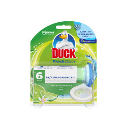 WC öbíltő korong zselés 36 ml Fresh Discs Duck® Lime Toalett tisztító, WC illatosító Duck