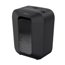 Iratmegsemmisítő, 8lap, konfetti vágás 4x37mm, Fellowes® Powershred LX45 Iratmegsemmisítő gép Fellowes