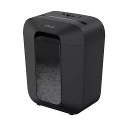 Iratmegsemmisítő, 8lap, konfetti vágás 4x37mm, Fellowes® Powershred LX45 Iratmegsemmisítő gép Fellowes