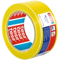 Jelölőszalag 50mmX33m Tesa sárga Kordonszalag, jelölő szalag Tesa