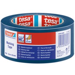 Jelölőszalag 50mmX33m Tesa kék Kordonszalag, jelölő szalag Tesa