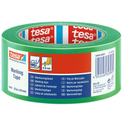 Jelölőszalag 50mmX33m Tesa zöld Kordonszalag, jelölő szalag Tesa