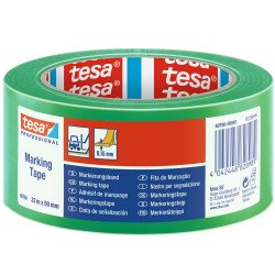 Jelölőszalag 50mmX33m Tesa zöld Kordonszalag, jelölő szalag Tesa