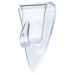 Akasztó öntapadós műanyag 0,2 kg teherbírású 5 darab/bliszter Tesa Powerstrips átlátszó