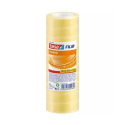 Ragasztószalag 15mmx33m irodai Tesa 10 db/csomag, átlátszó Ragasztószalag Tesa