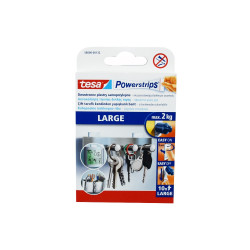 Ragasztócsík kétoldalas, Powerstrips nagy Tesa Ragasztó csík Tesa