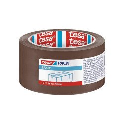 Ragasztószalag 50mmx66m barna Basic Tesa Ragasztószalag Tesa