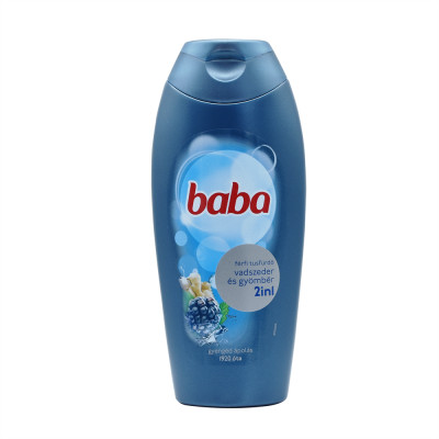Tusfürdő 400 ml Baba 2 in 1 férfi Vadszeder & Gyömbér