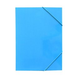 Gumis mappa A4, 300g. karton sarok gumírozással Bluering®, kék Gumis mappa Bluering