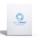 Genotherm lefűzhető, A4, 50 micron fényes víztiszta Bluering® 25 db/csomag, 4 csomag/karton kínáló