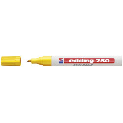 Lakkmarker 2-4mm, kerek Edding 750 sárga Lakkmarker EDDING