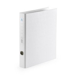 Gyűrűskönyv A4, 3,5cm, 4 gyűrűs PP/PP Bluering® Prémium fehér Gyűrűskönyv Bluering