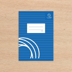 Füzet iskolai A5, 32lap, vonalas 21-32 4-8 osztályos Bluering® Iskolai füzet Bluering