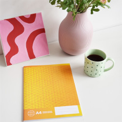 Füzet iskolai A4, 32lap, franciakockás 88-32 BS Iskolai füzet BS