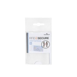 Bankkártya tok 54x86mm, 1 db-os RFID védelem 3 db/csomag, Durable Tok, tartó Durable