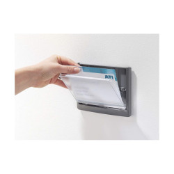 Irányítótábla, 210x148mm, Durable fehér Vizuál, irányító tábla Durable