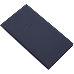 Zsebnaptár álló Standard, fehér lapokkal kék Realsystem 2026. Zsebnaptár Realsystem