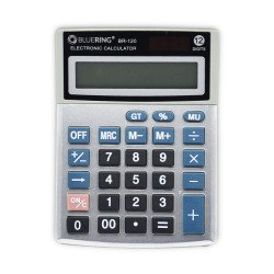 Számológép asztali 12 digit Bluering® BR-120 Számológép Bluering