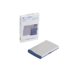Zsebszámológép 8 digit fedeles gumírozott gombokkal Bluering® Számológép Bluering