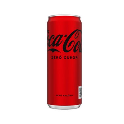 Üdítőital 0,33l Coca Cola Zero DRS