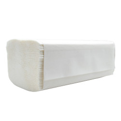 Kéztörlő 2 rétegű V hajtogatású 100 % cellulóz 150 lap/csomag 20 csomag/karton Bluering® fehér Papírtörlők Bluering