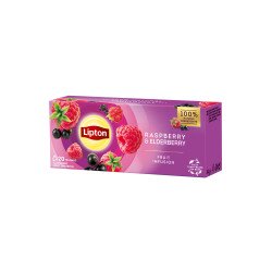 Gyümölcstea 20x1,6 g Lipton málna-bodza Teák Lipton
