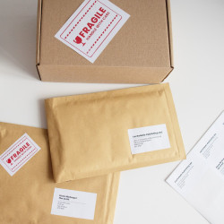 Etikett címke, 105x70mm, 100 lap, 8 címke/lap Bluering®