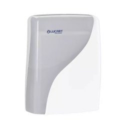 Adagoló hajtogatott kéztörlőhöz műanyag fehér Identity Lucart _892984A Adagolók, tárolók, készülékek Lucart