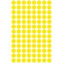 Etikett címke, o8mm, jelölésre, 104 címke/ív, 4 ív/doboz, Avery sárga