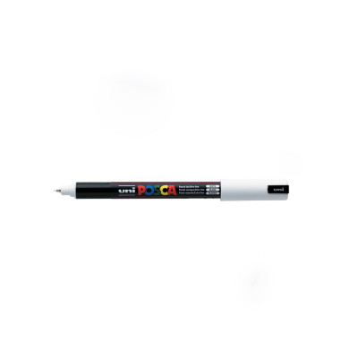 Dekormarker 0,7mm, Uni Posca PC-1MR fehér