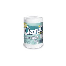 Háztartási papírtörlő kéztörlő 2 rétegű 476 lapos 6 tekercs/karton Cleanit 700 Lucart_821724 Papírtörlők Lucart