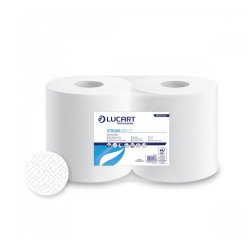 Ipari törlő 2 rétegű tekercses átmérő: 25 cm 100 % cellulóz 675 lap/tek 2 tekercs/karton Strong Lucart 675CF_852343J Papírtörlők Lucart