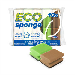 Mosogatószivacs 10 db/csomag formázott Bonus B323 Szivacsok, kendők, súrolók Bonus