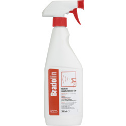 Fertőtlenítő hatású tisztítószer alkoholos szórófejes 500 ml Bradolin Fertőtlenítő tisztítószer és adalék Bradochem