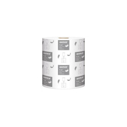 Kéztörlő 2 rétegű tekercses átmérő: 19 cm 6 tekercs/karton Plus M2 Katrin_2658 hófehér Papírtörlők Katrin