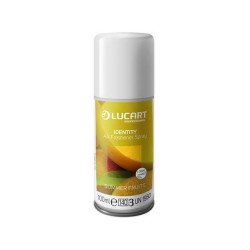 Légfrissítő spray utántöltő 100 ml sárga Summer Fruits Lucart_892367 Légfrissítő Lucart