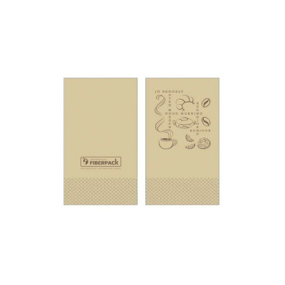 Szalvéta 2 rétegű 1/8 hajtás lapméret: 33 x 33 cm 50 db/csomag Jó reggelt! Lucart Econatural _82100300